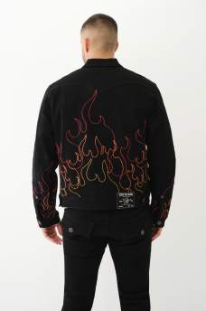 JIMMY FLAME DENIM JACKET, image 3