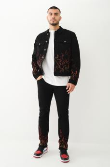 JIMMY FLAME DENIM JACKET, image 5