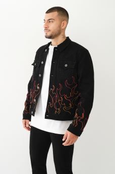 JIMMY FLAME DENIM JACKET, image 6