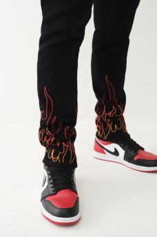 ROCCO FLAME SKINNY JEAN 34" 