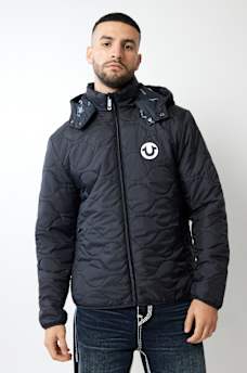 QUILTED PUFFER JACKET, image 1