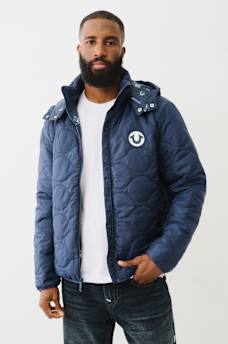 QUILTED PUFFER JACKET, image 1