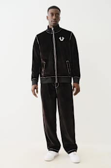 VELOUR BIG T ZIP JACKET, image 6