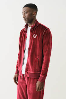 VELOUR BIG T ZIP JACKET, image 4