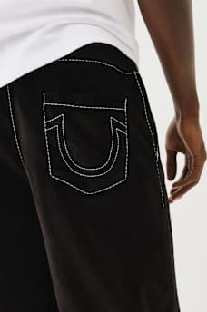 VELOUR BIG T STRAIGHT PANT, image 2