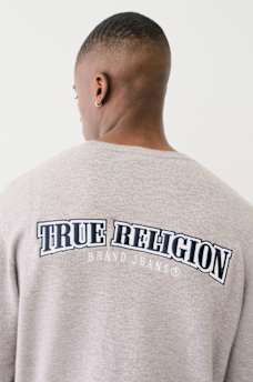 EMBROIDERED LOGO CREW SWEATER, image 5