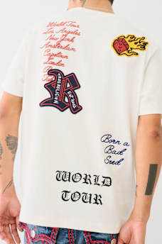 PATCH EMBROIDERY GRAPHIC TEE, image 2