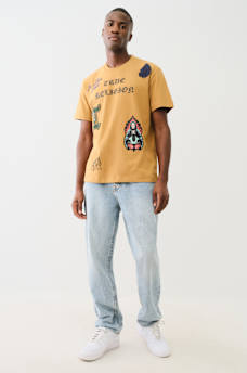 PATCH EMBROIDERY GRAPHIC TEE, image 6