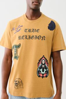 PATCH EMBROIDERY GRAPHIC TEE, image 1
