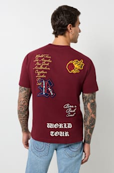 PATCH EMBROIDERY GRAPHIC TEE, image 4