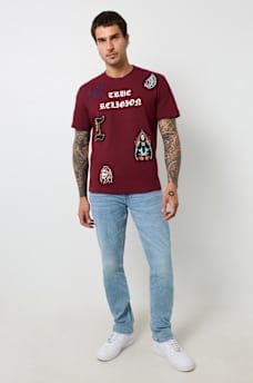PATCH EMBROIDERY GRAPHIC TEE, image 6