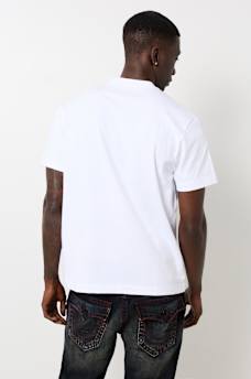 EMBROIDERED TRUE RELIGION TEE, image 3