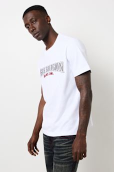 EMBROIDERED TRUE RELIGION TEE, image 4