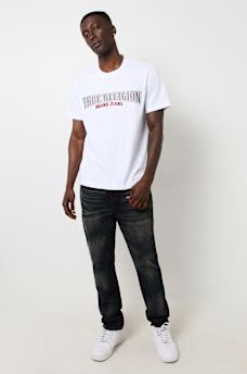 EMBROIDERED TRUE RELIGION TEE, image 5