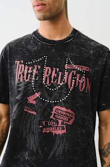 STUDDED TRUE WING TEE, image 2