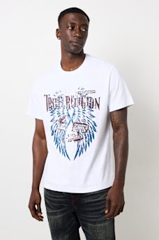 STUDDED TRUE WING TEE, image 2