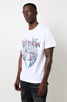 STUDDED TRUE WING TEE, image 4