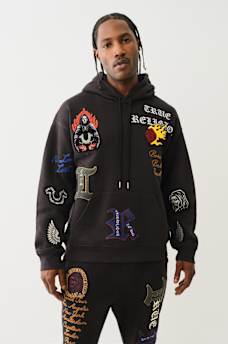 LOGO PATCH EMBROIDERY HOODIE, image 3