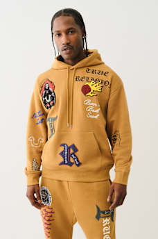 LOGO PATCH EMBROIDERY HOODIE, image 3
