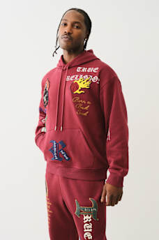 LOGO PATCH EMBROIDERY HOODIE, image 3
