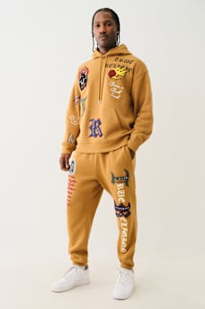 LOGO PATCH EMBROIDERY JOGGER, image 2
