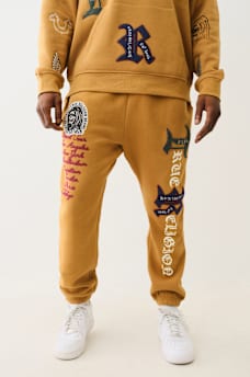 LOGO PATCH EMBROIDERY JOGGER, image 1