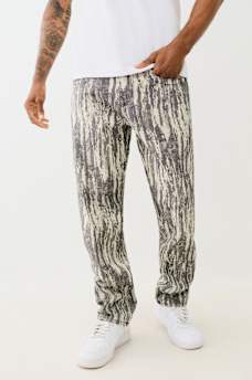 BOBBY JACQUARD BIG T BAGGY JEAN 32", image 1