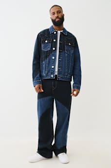 JIMMY CURVED SEAM DENIM JACKET, image 2