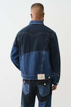 JIMMY CURVED SEAM DENIM JACKET, image 6
