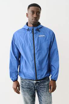 PACKABLE LIGHTWEIGHT HOODED WINDBREAKER, image 2