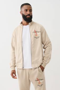 EMBROIDERED GOLDEN STATE TRACK JACKET, image 1