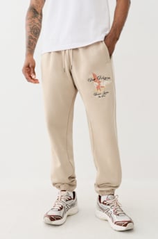 EMBROIDERED EAGLE TRACK JOGGER, image 3
