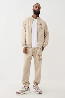 EMBROIDERED EAGLE TRACK JOGGER, image 6