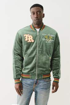 WESTERN VELVET BOMBER JACKET, image 3