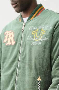 WESTERN VELVET BOMBER JACKET, image 4
