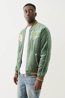 WESTERN VELVET BOMBER JACKET, image 1