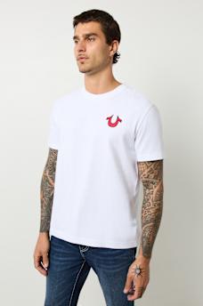 BLAZING WORLD TOUR LOGO APPLIQUE TEE, image 5