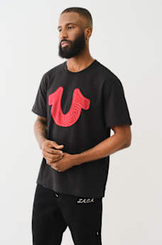 REGISTERED HORSESHOE APPLIQUE HEAVYWEIGHT TEE, image 3