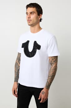 REGISTERED HORSESHOE APPLIQUE HEAVYWEIGHT TEE, image 4
