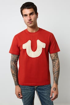 REGISTERED HORSESHOE APPLIQUE HEAVYWEIGHT TEE, image 2