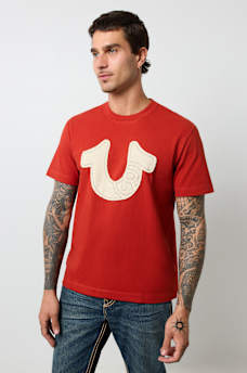 REGISTERED HORSESHOE APPLIQUE HEAVYWEIGHT TEE, image 4