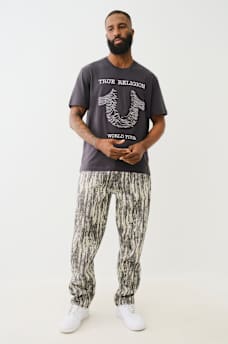 EMBROIDERED RADIO WAVE HORSESHOE TEE, image 5