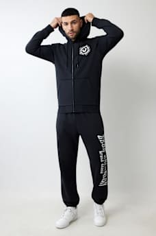BLAZING LOGO APPLIQUE ZIP HOODIE, image 6