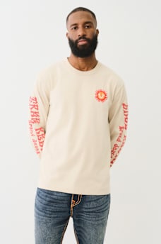 BLAZING HORSESHOE LONG SLEEVE TEE, image 2