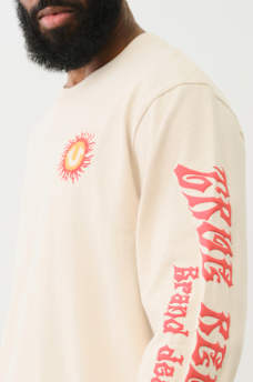 BLAZING HORSESHOE LONG SLEEVE TEE, image 3