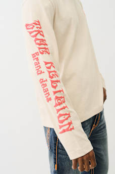 BLAZING HORSESHOE LONG SLEEVE TEE, image 4