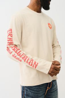 BLAZING HORSESHOE LONG SLEEVE TEE, image 1