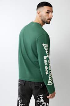 BLAZING HORSESHOE LONG SLEEVE TEE, image 2