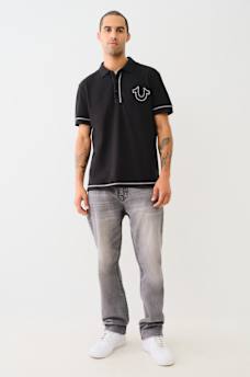 FLATLOCK HORSESHOE POLO SHIRT, image 5