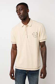 FLATLOCK HORSESHOE POLO SHIRT, image 4